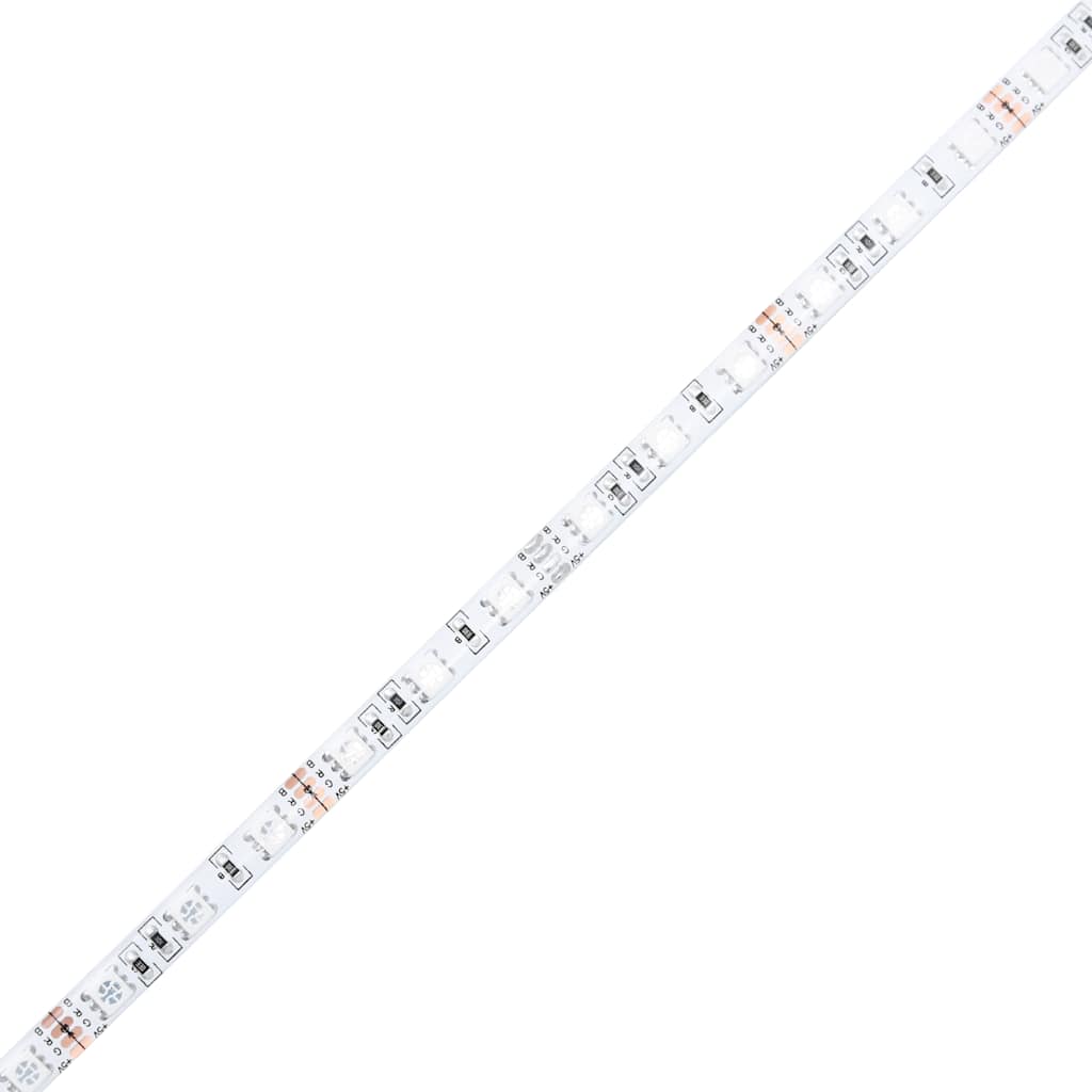 LED Headboard Concrete Grey 200 cm Engineered Wood