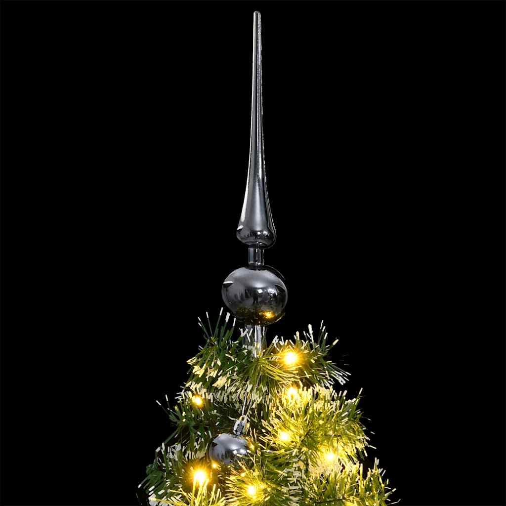 Artificial Hinged Christmas Tree 150 LEDs & Ball Set 120 cm