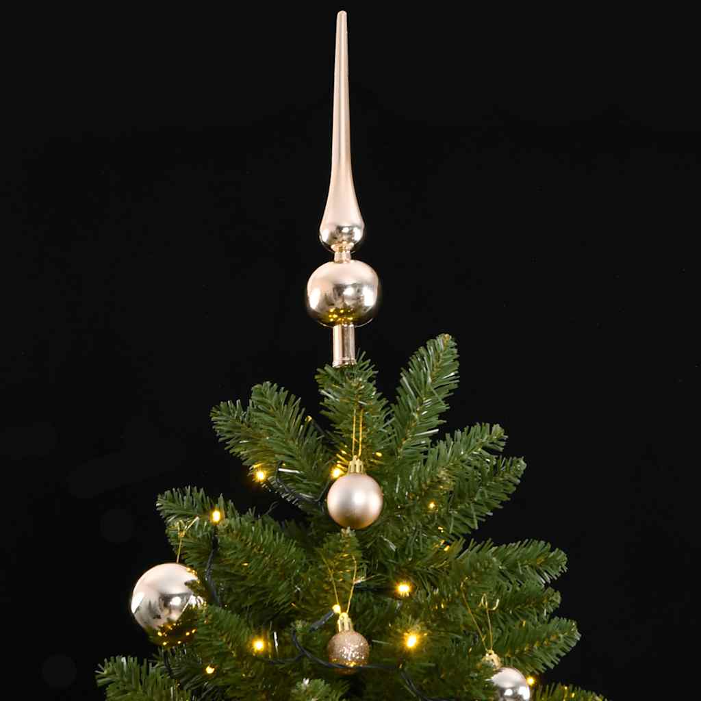 Artificial Hinged Christmas Tree 300 LEDs & Ball Set 300 cm