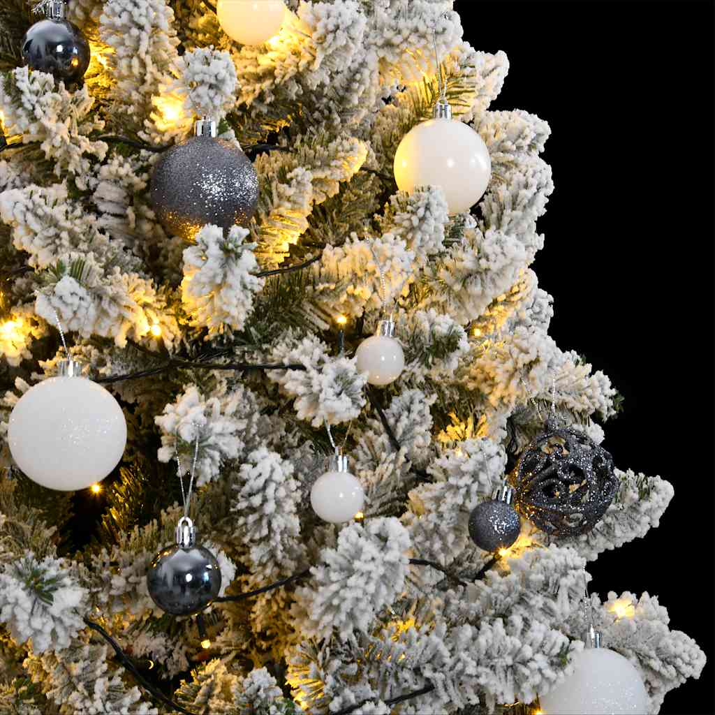 Artificial Hinged Christmas Tree 300 LEDs & Ball Set 240 cm