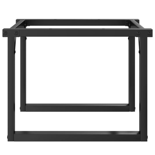 Coffee Table Legs O-Frame 60X40X38 Cm Steel