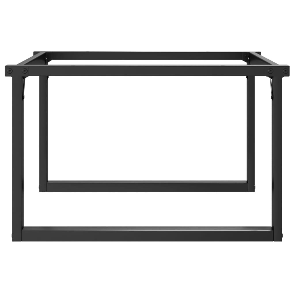 Coffee Table Legs O-Frame 80X70X43 Cm Steel