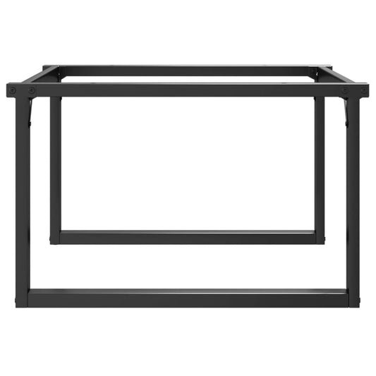 Coffee Table Legs O-Frame 80X70X43 Cm Steel