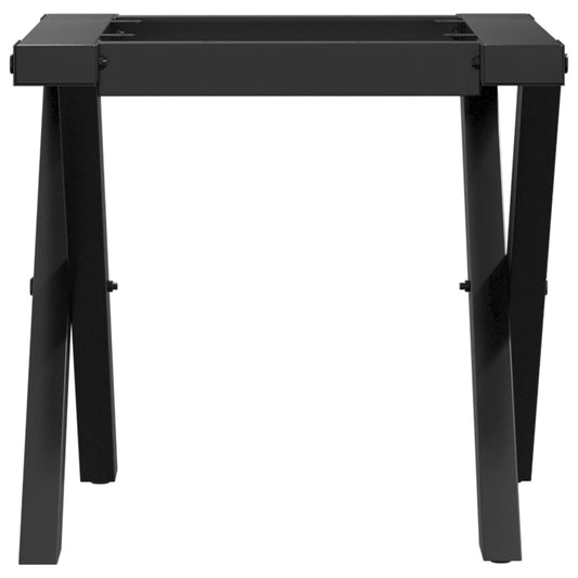 Coffee Table Legs X-Frame 30X30X33 Cm Steel