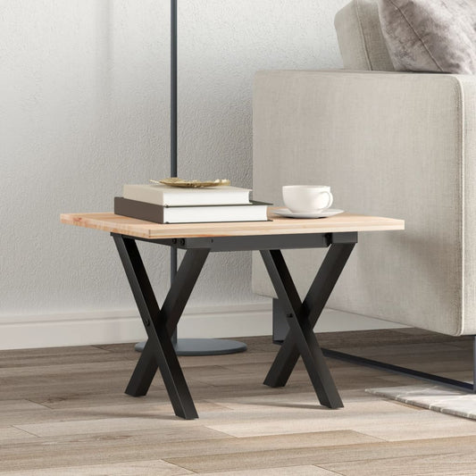 Coffee Table Legs X-Frame 40X40X33 Cm Steel