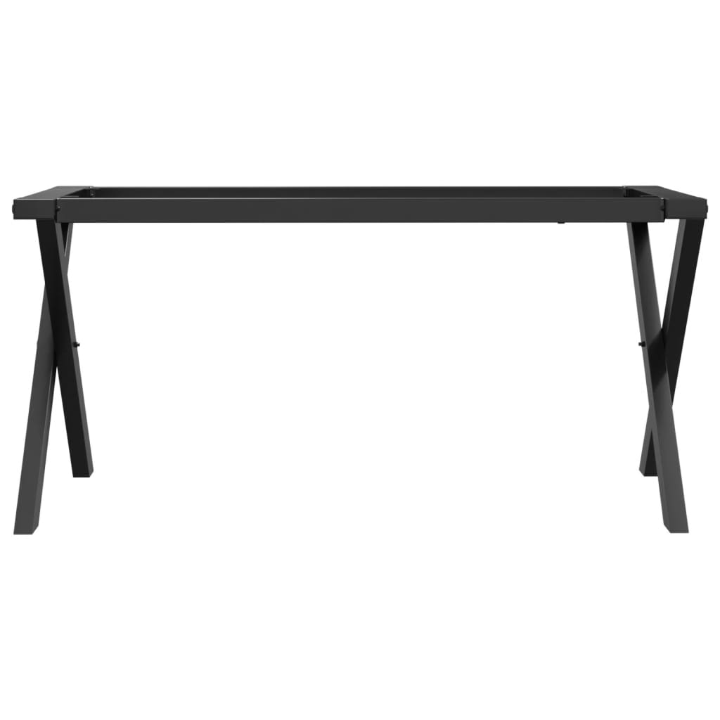 Coffee Table Legs X-Frame 70X30X43 Cm Steel