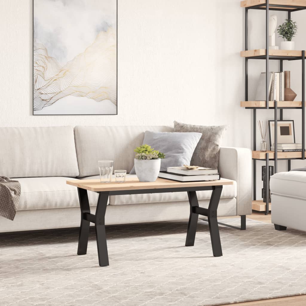 Coffee Table Legs Y-Frame 80X40X43 Cm Steel