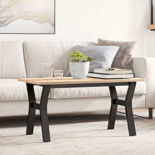 Coffee Table Legs Y-Frame 80X40X43 Cm Steel