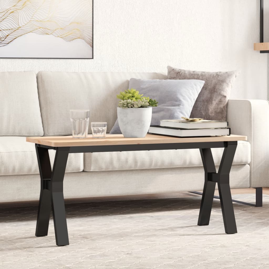Coffee Table Legs Y-Frame 90X30X43 Cm Steel