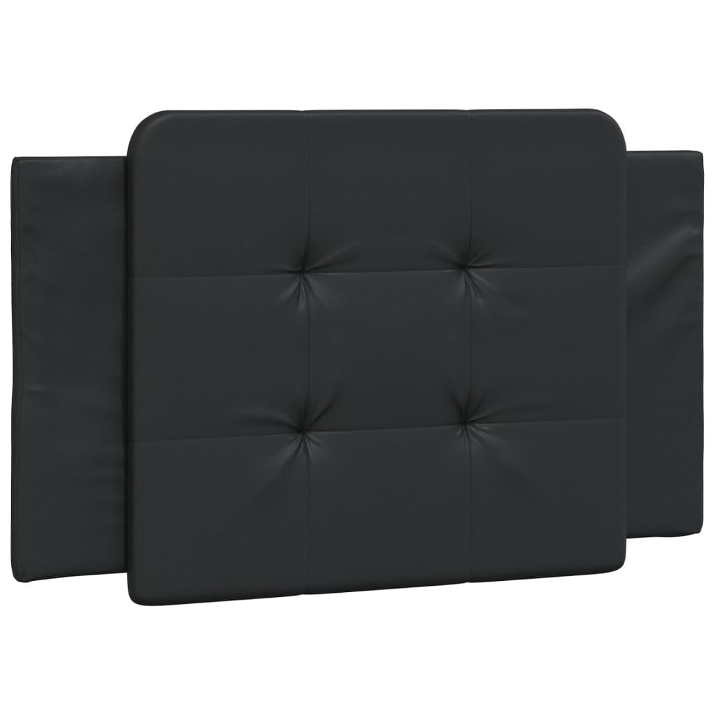 Bed Frame without Mattress "Zadar" Black 80x200 cm Faux Leather