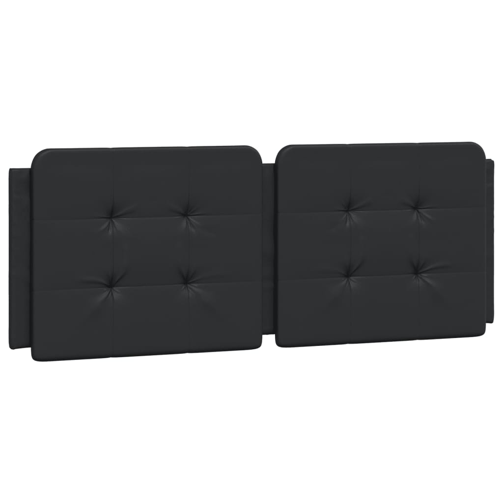 Bed Frame without Mattress "Zadar" Black 120x200 cm Faux Leather
