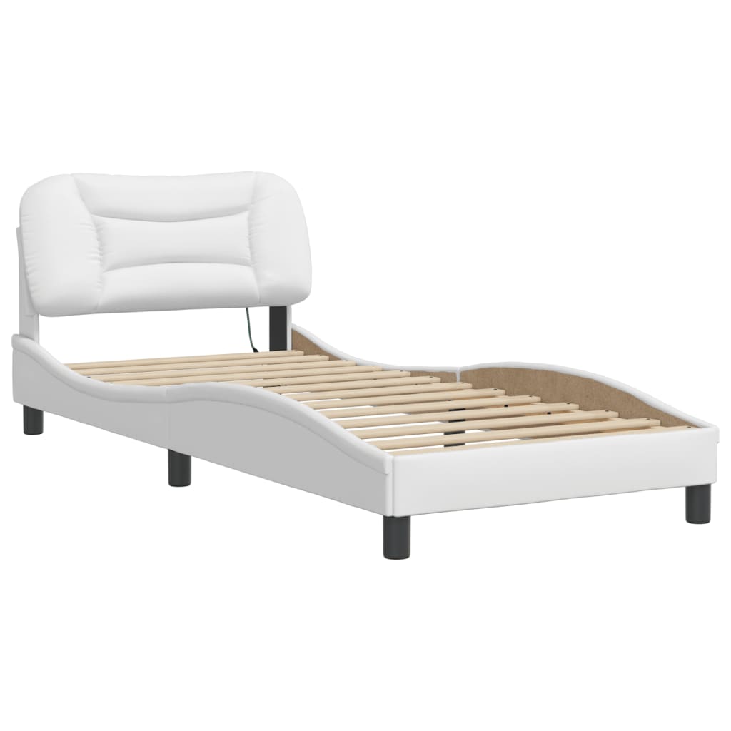 Bed Frame with LED without Mattress 