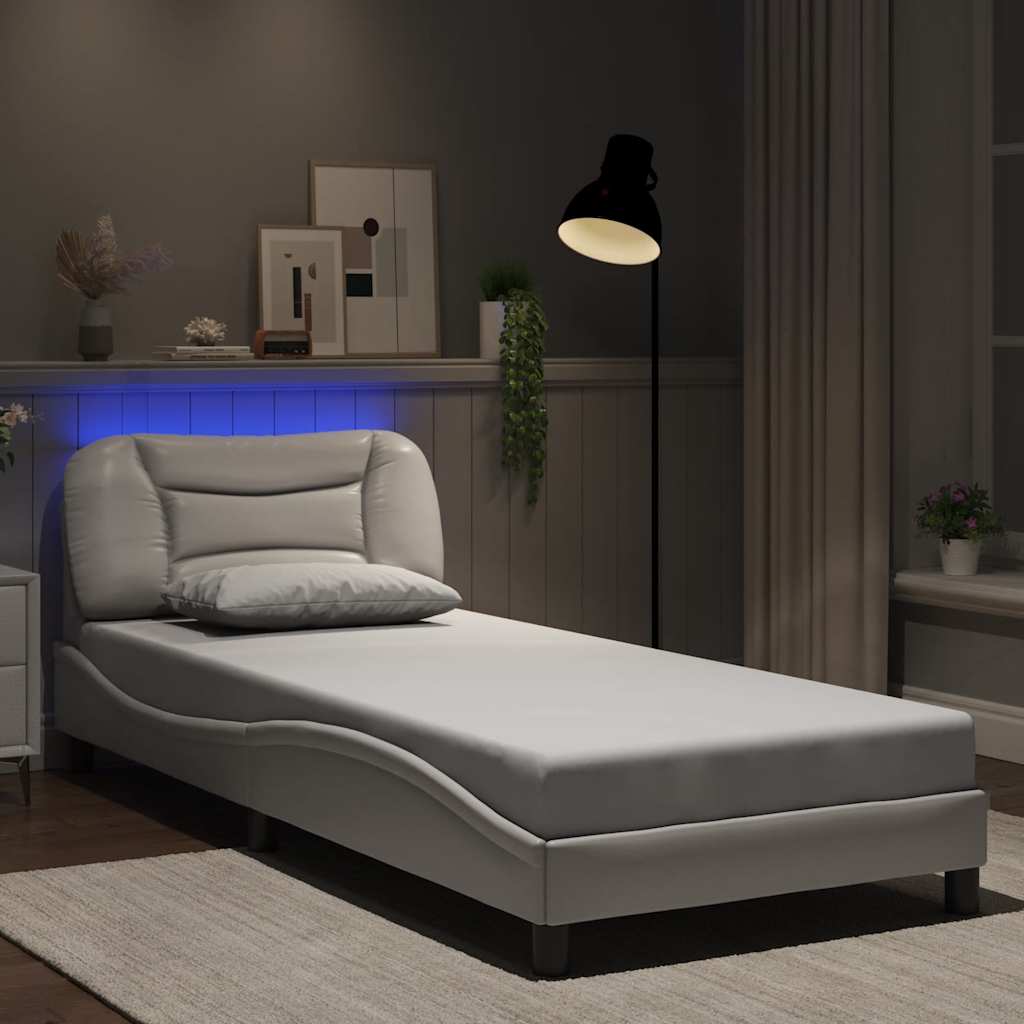 Bed Frame with LED without Mattress 