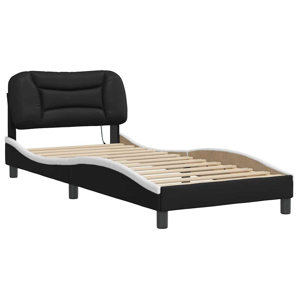 Bed Frame with LED without Mattress 