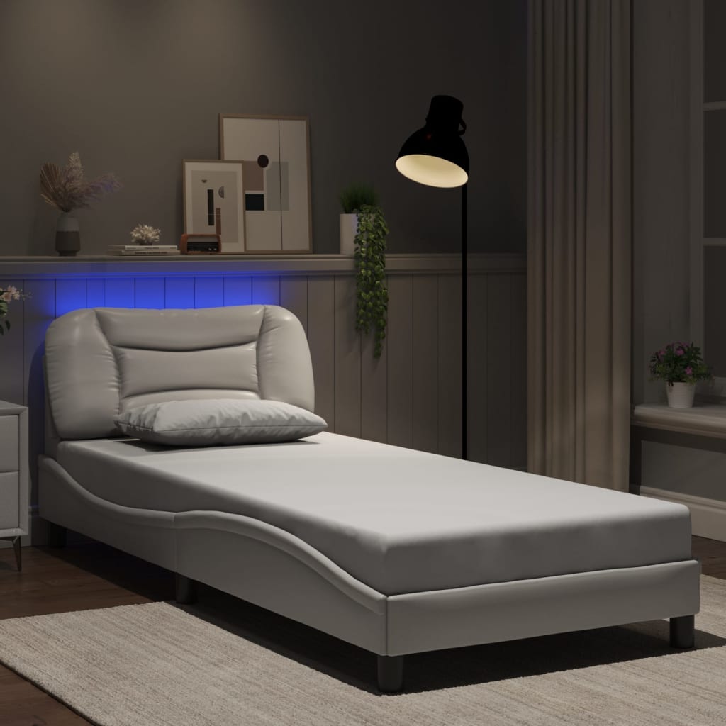 Bed Frame with LED without Mattress 