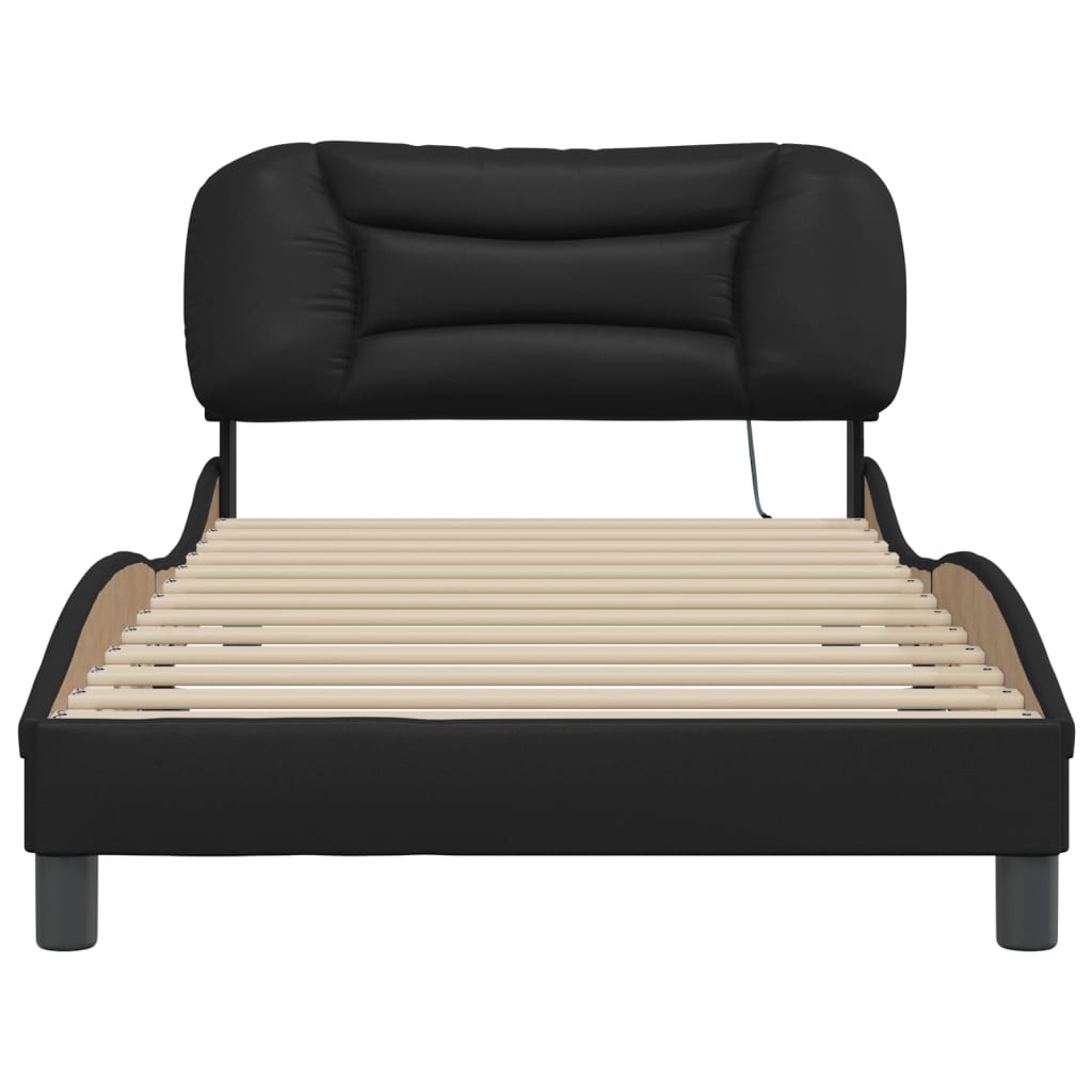 Bed Frame with LED without Mattress 