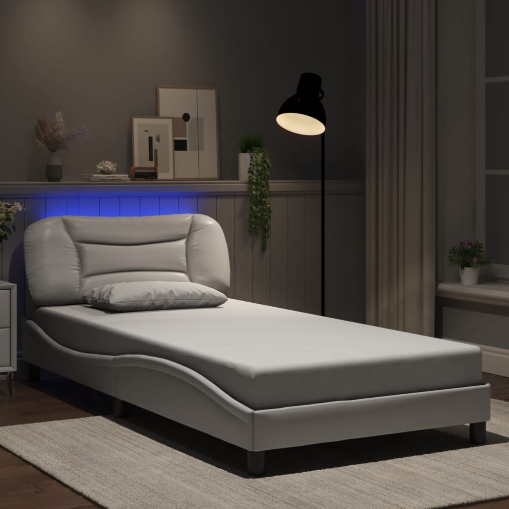 Bed Frame with LED without Mattress 