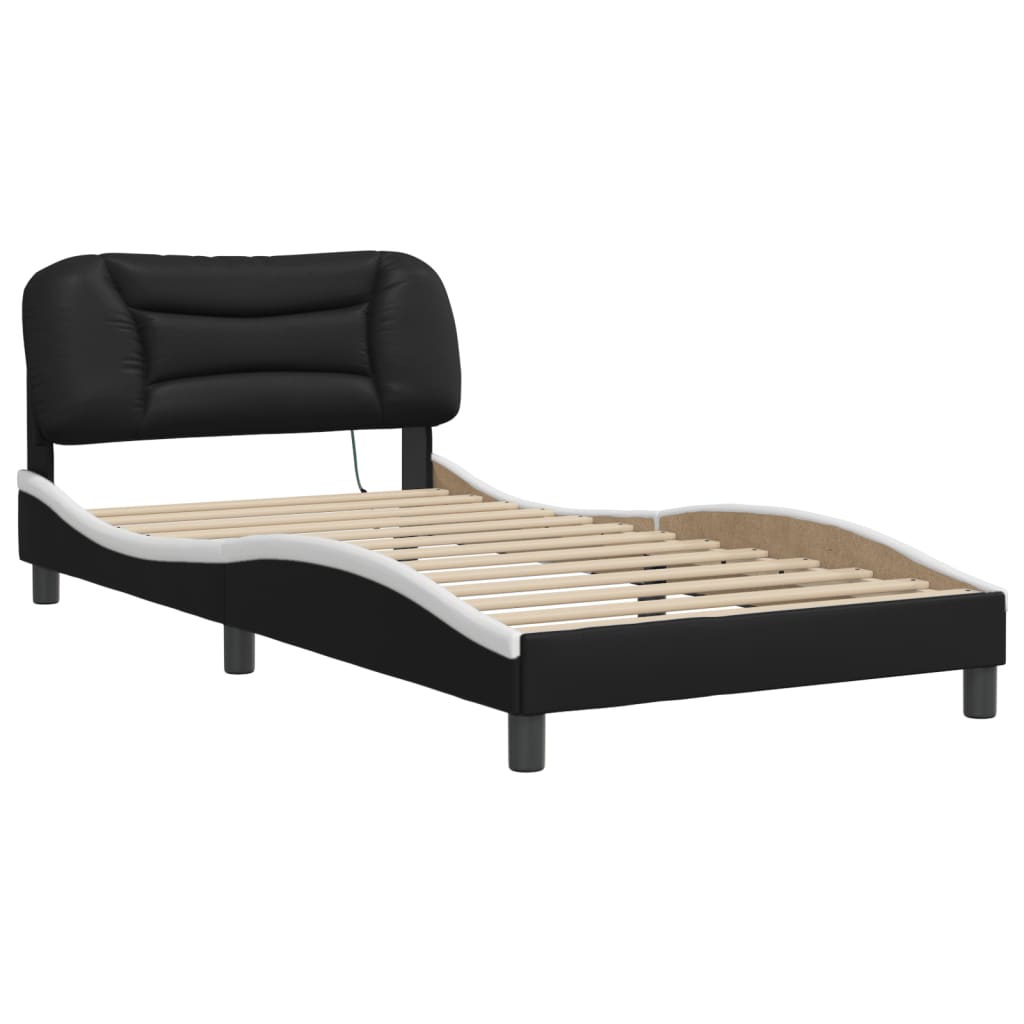Bed Frame with LED without Mattress 