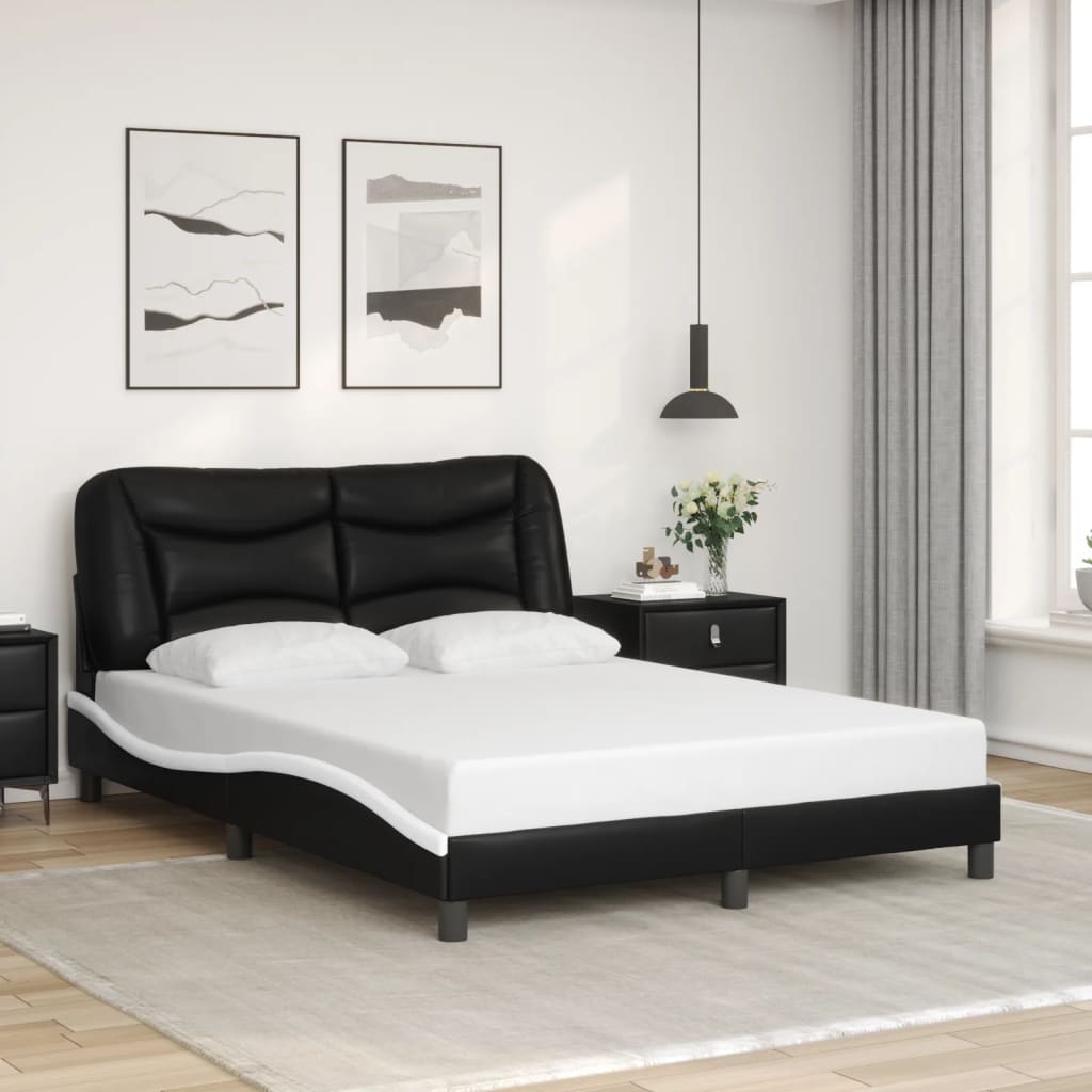 Bed Frame with LED without Mattress 
