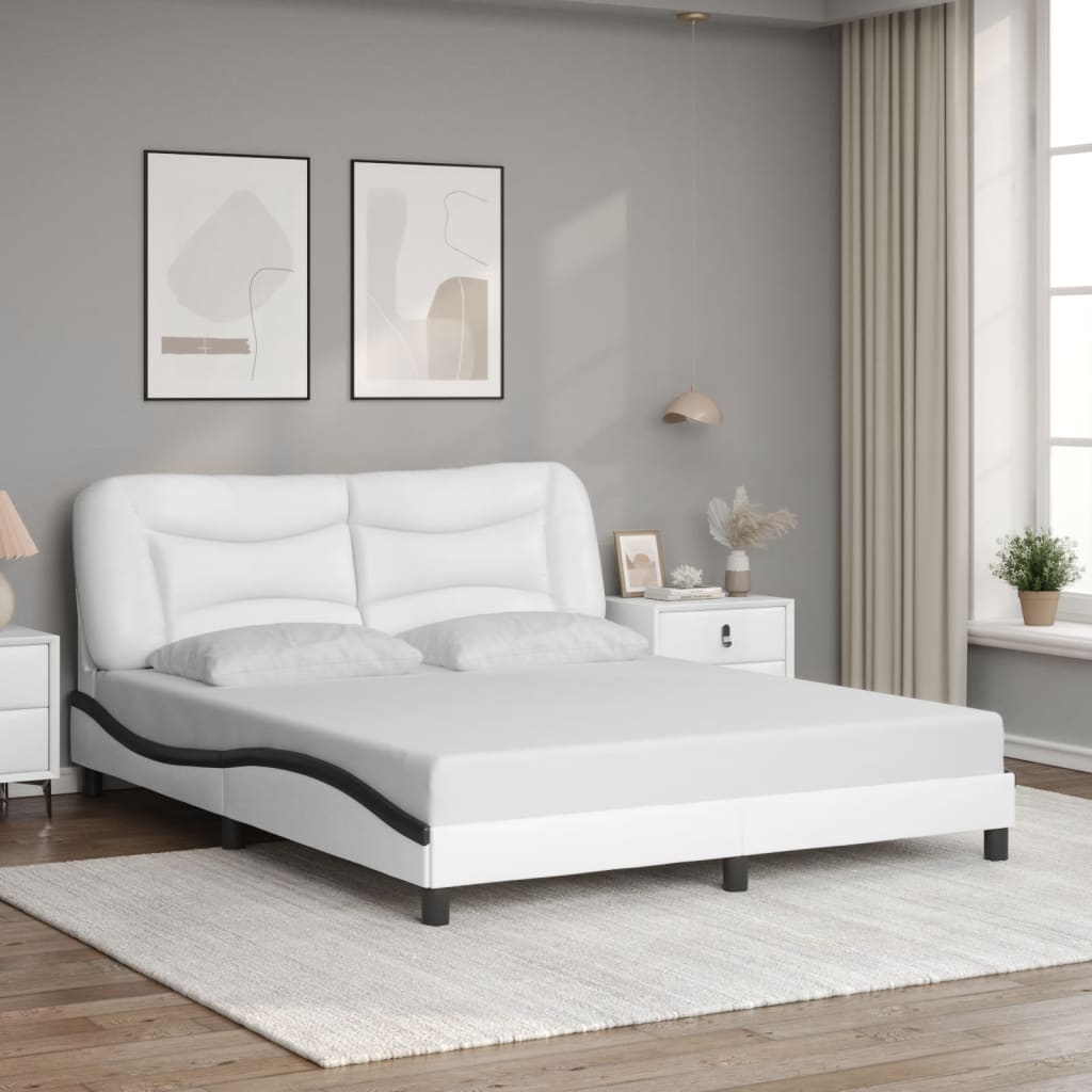 Bed Frame with LED without Mattress 