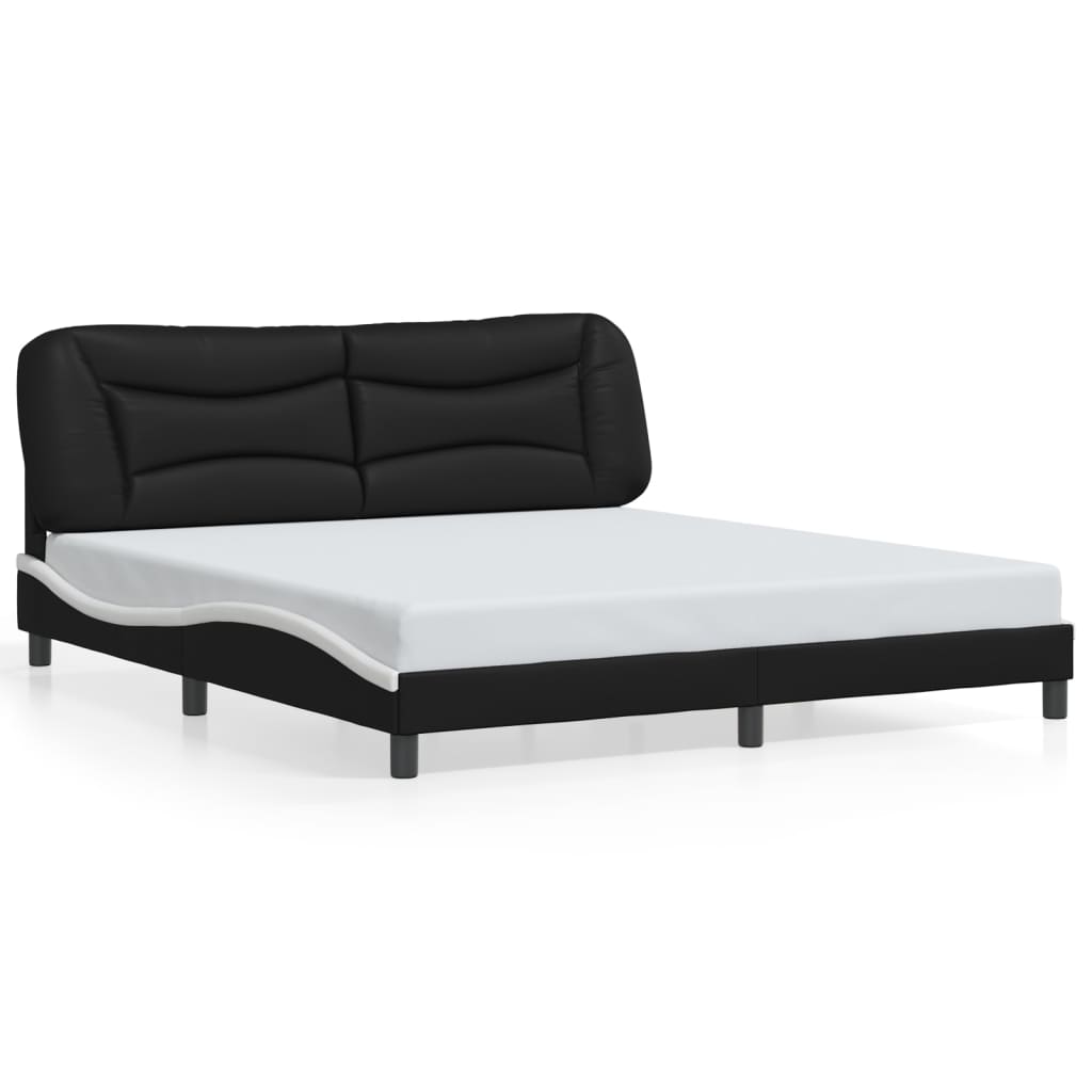 Bed Frame with LED without Mattress 