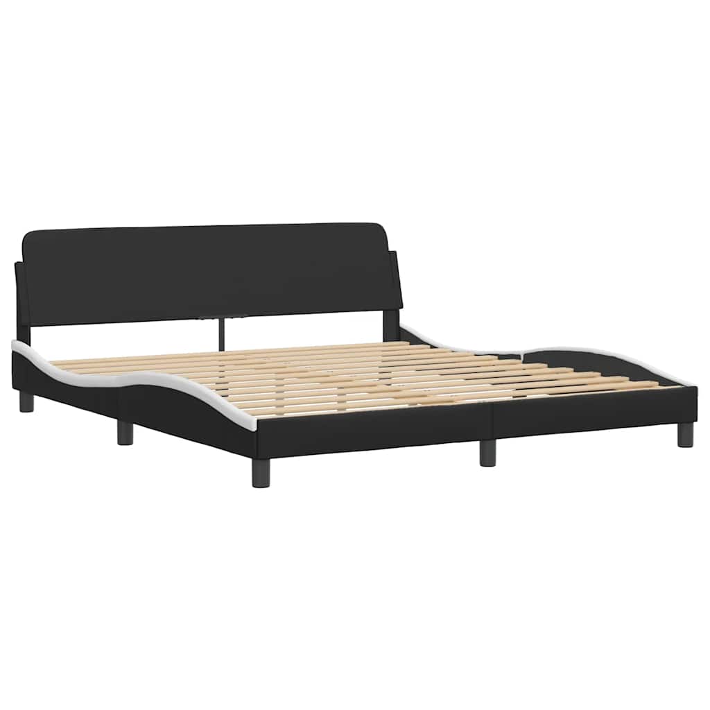 Bed Frame with LED without Mattress 