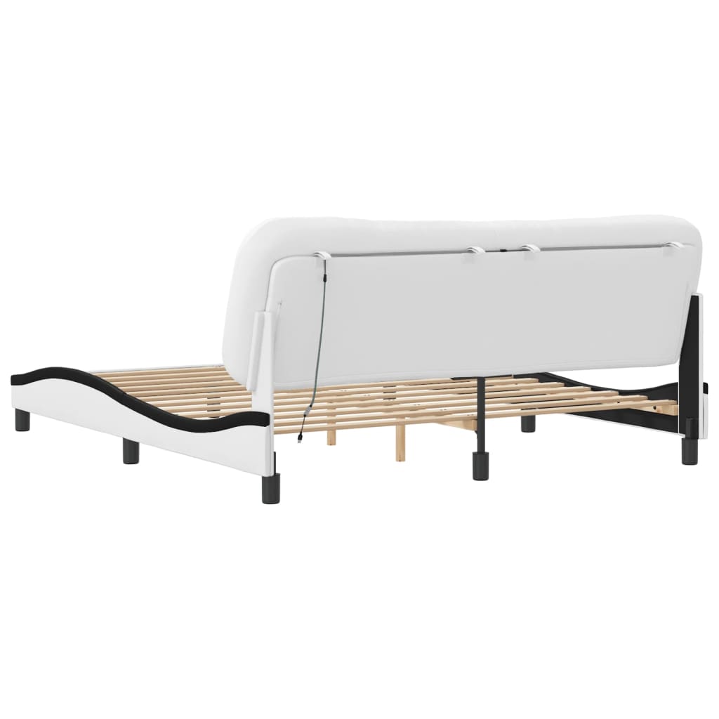 Bed Frame with LED without Mattress 