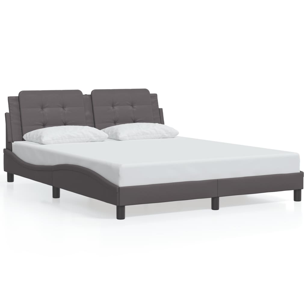 Bed Frame with LED without Mattress 