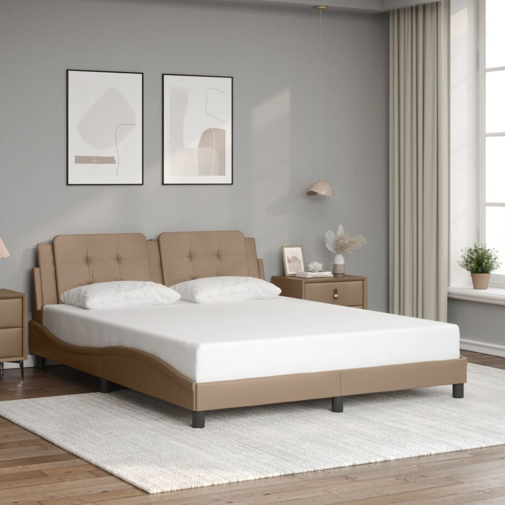 Bed Frame with LED without Mattress 