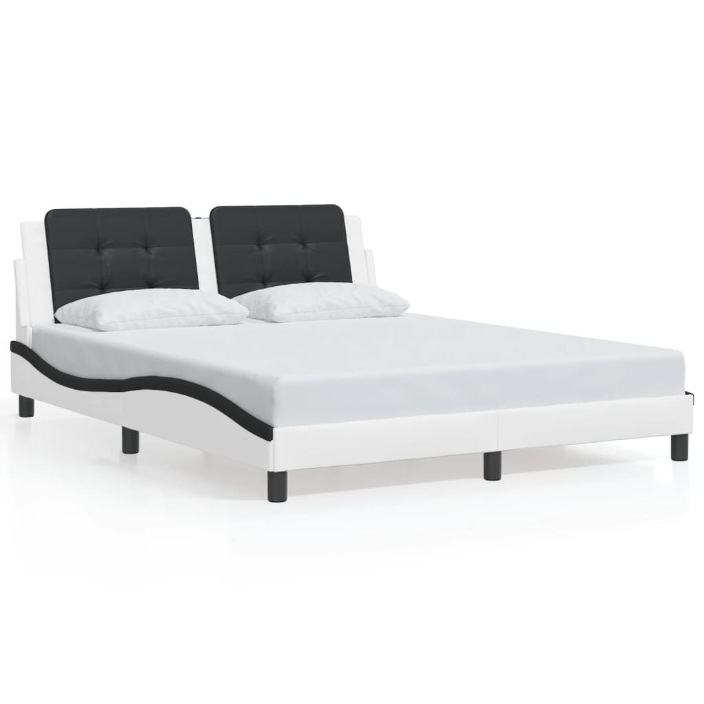 Bed Frame with LED without Mattress 