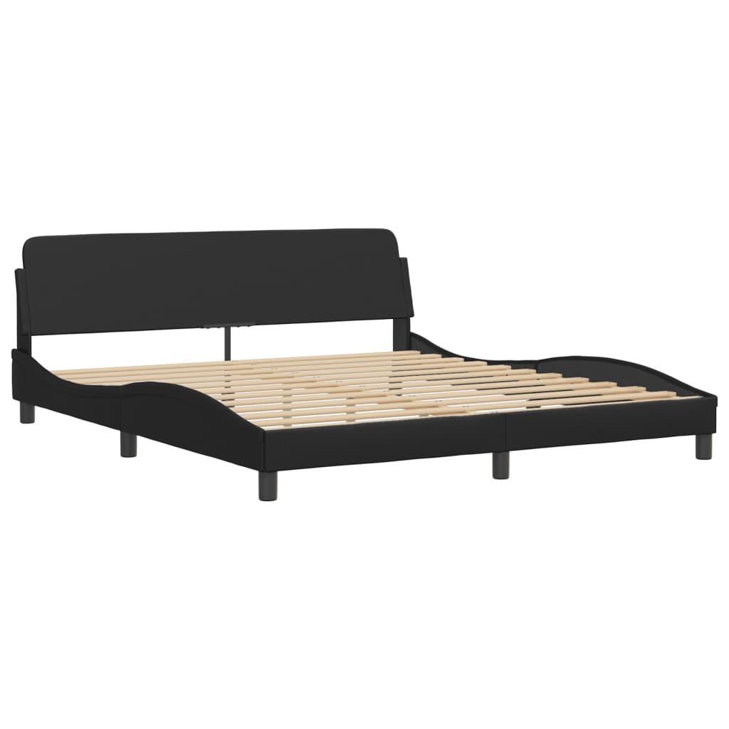 Bed Frame with LED without Mattress 