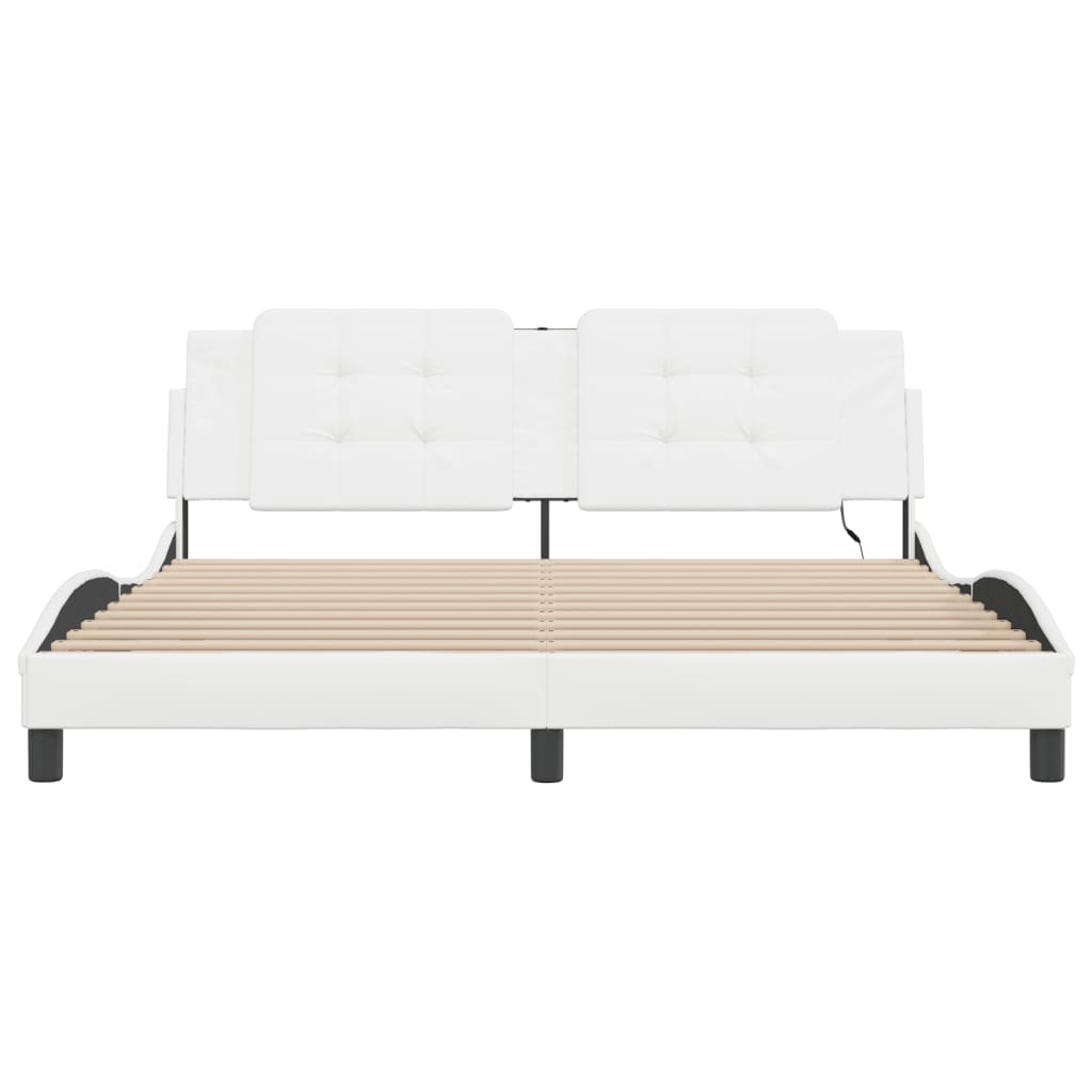 Bed Frame with LED without Mattress 