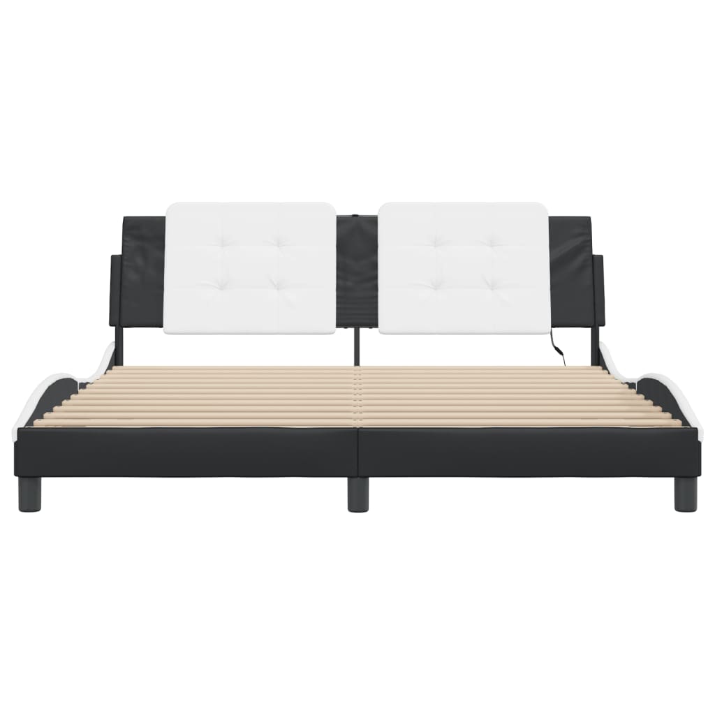 Bed Frame with LED without Mattress 