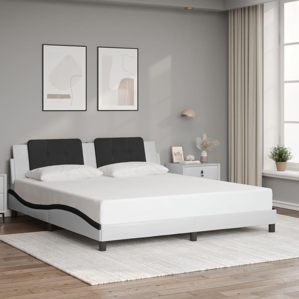 Bed Frame with LED without Mattress 