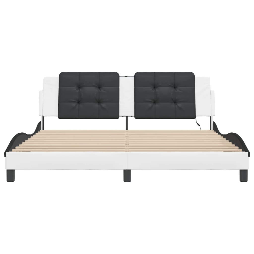 Bed Frame with LED without Mattress 