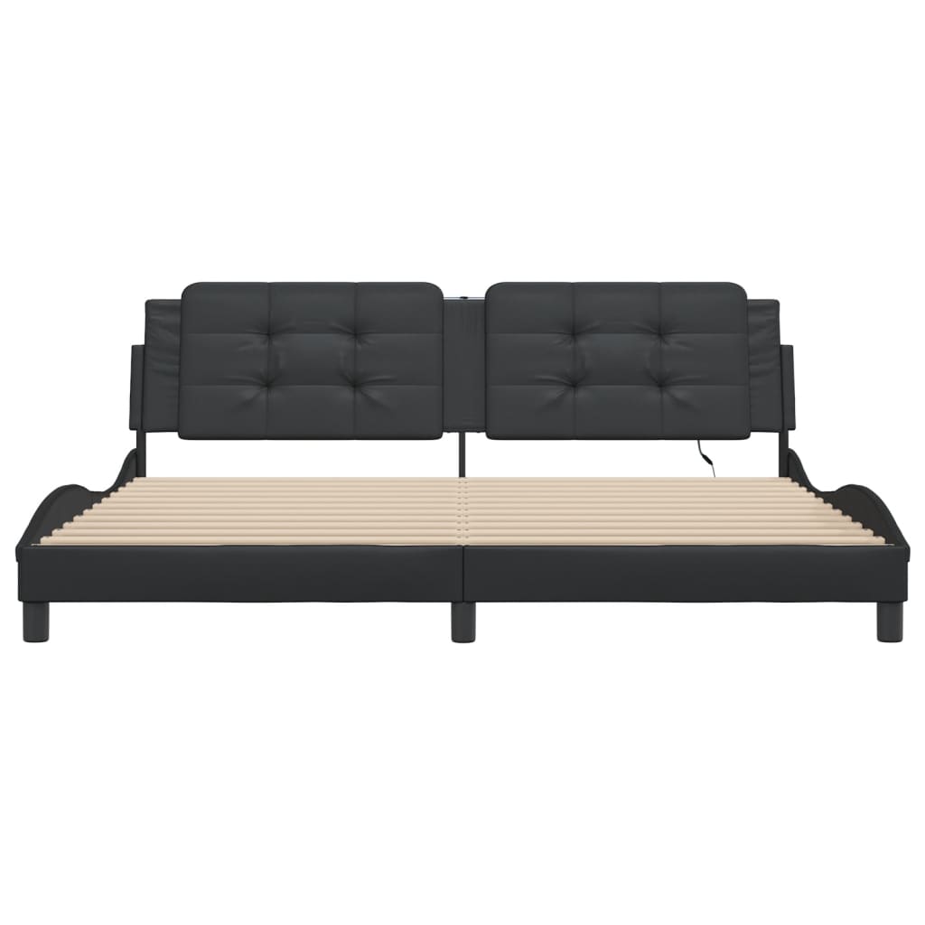 Bed Frame with LED without Mattress 