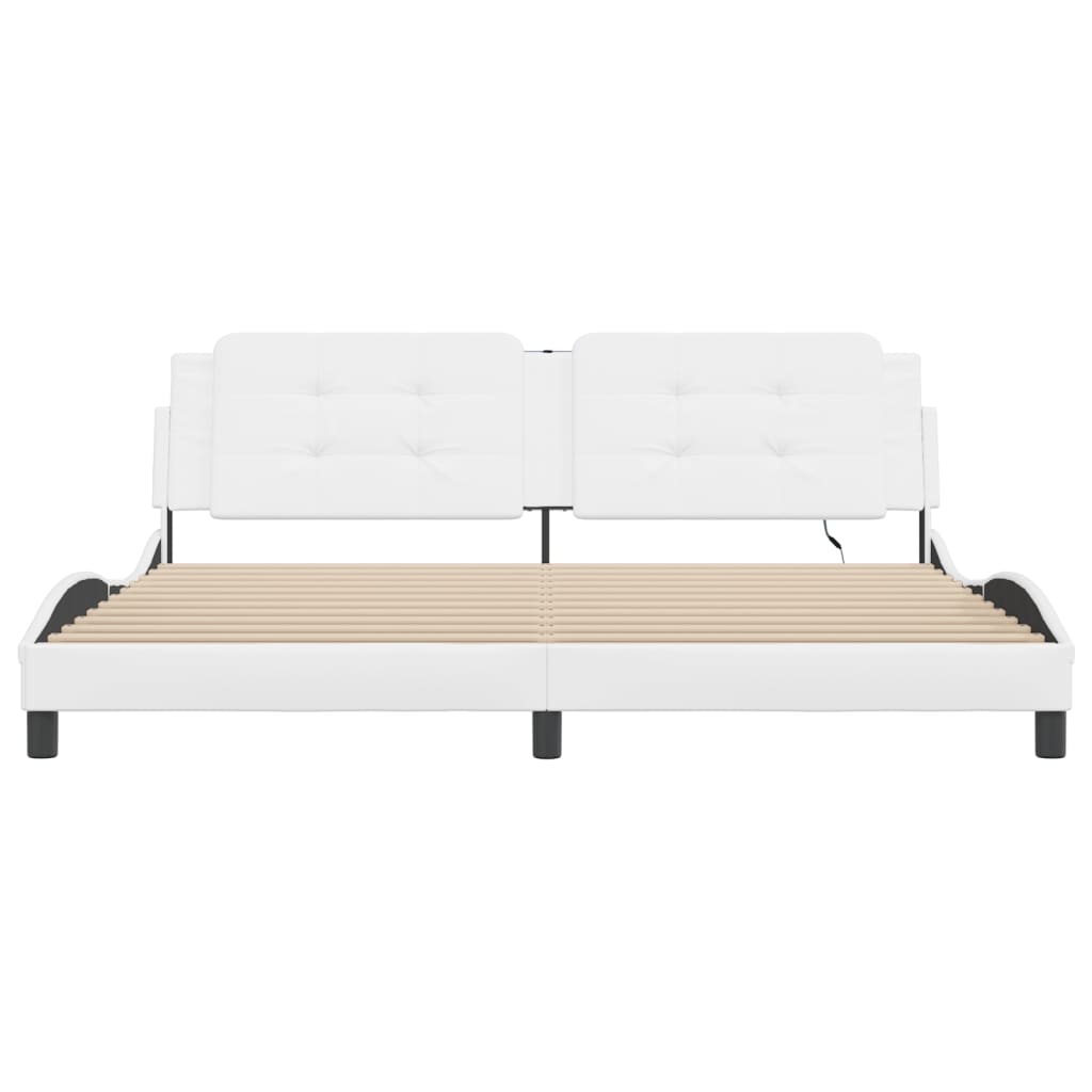 Bed Frame with LED without Mattress 