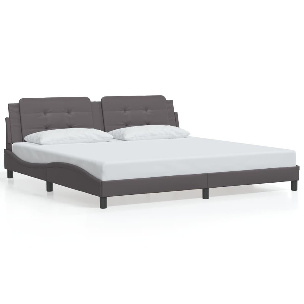 Bed Frame with LED without Mattress 