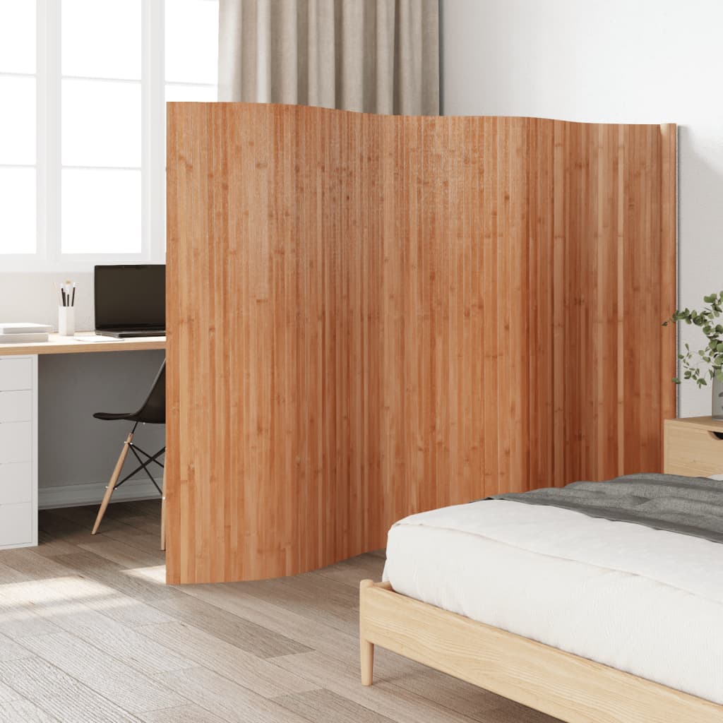 Room Divider Natural 165x400 cm Bamboo