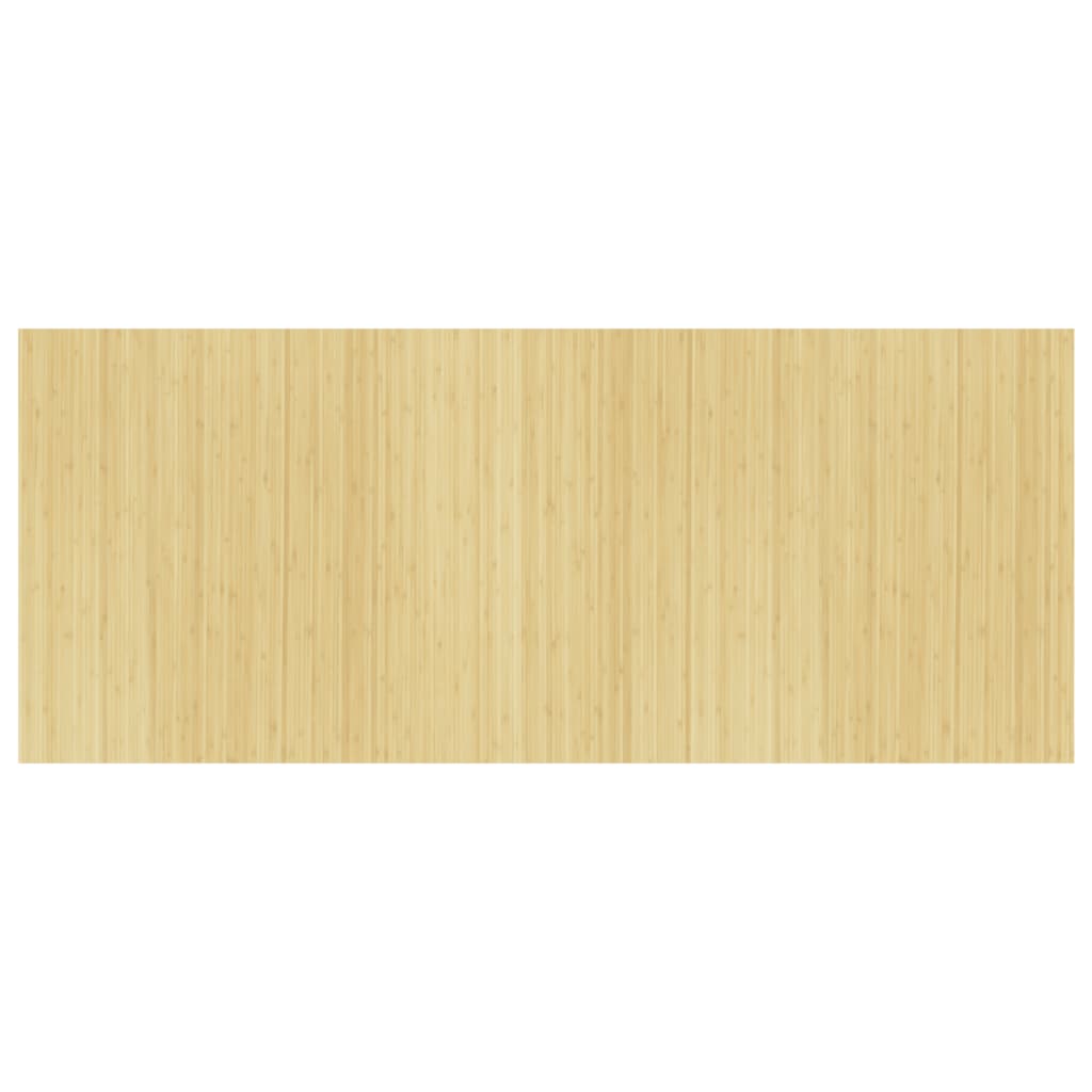 Room Divider Light Natural 165x400 cm Bamboo