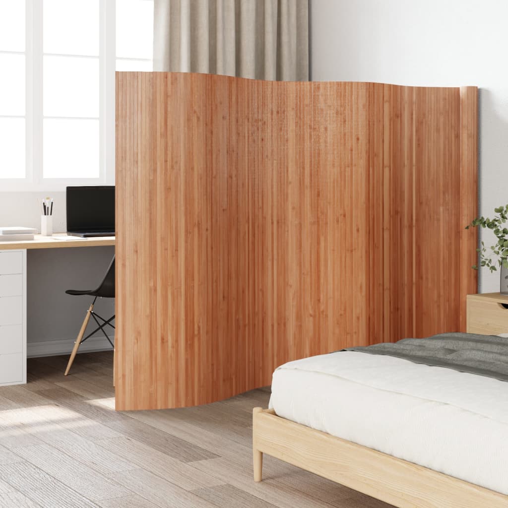 Room Divider Natural 165x600 cm Bamboo