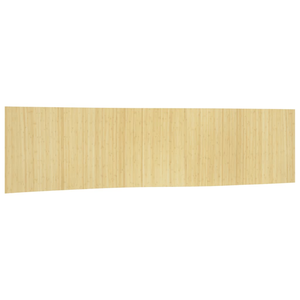 Room Divider Light Natural 165x800 cm Bamboo