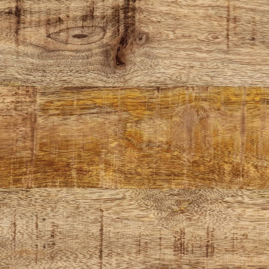 Kitchen Trolley 60x40x80 cm Solid Rough Wood Mango