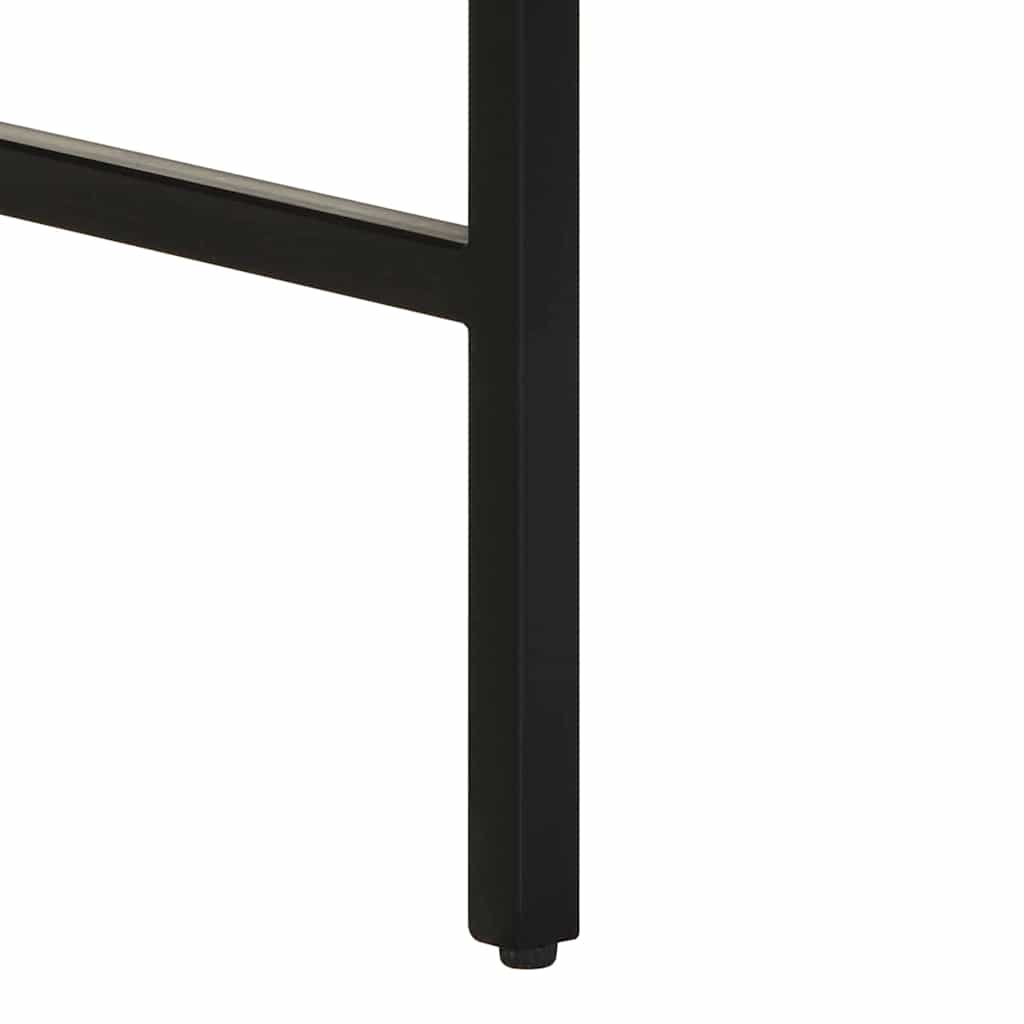 Writing Desk with Shelf Brown 80 x 50 x 75 cm Solid mango wood