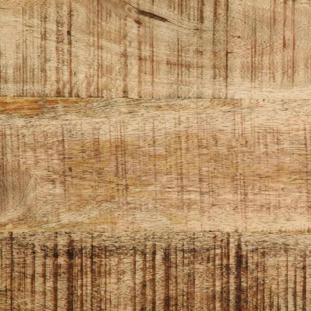 Writing Desk with Shelf Brown 80 x 50 x 75 cm Solid mango wood