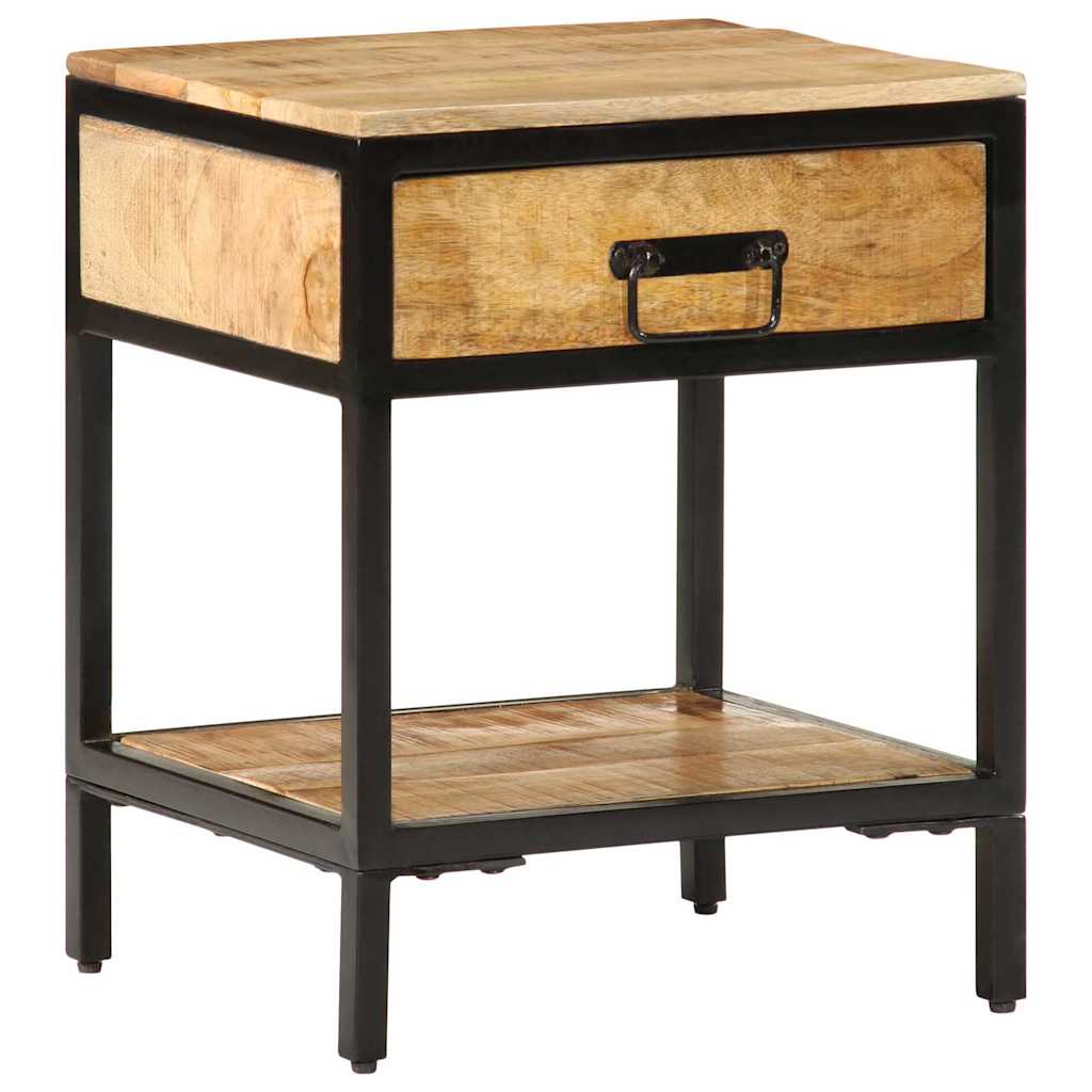 Bedside Cabinet Brown 40 x 35 x 50 cm Solid Mango wood