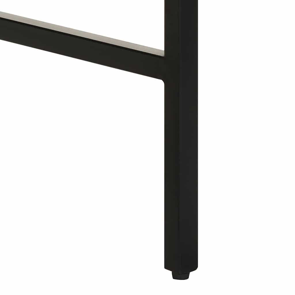 Dressing Table Brown 100 X 40 X 120 Cm Solid Mango Wood