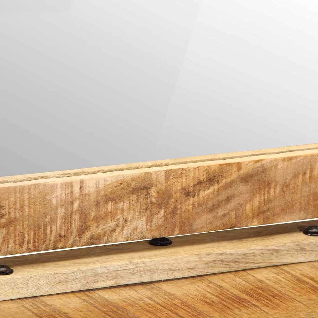 Dressing Table Brown 100 X 40 X 120 Cm Solid Mango Wood