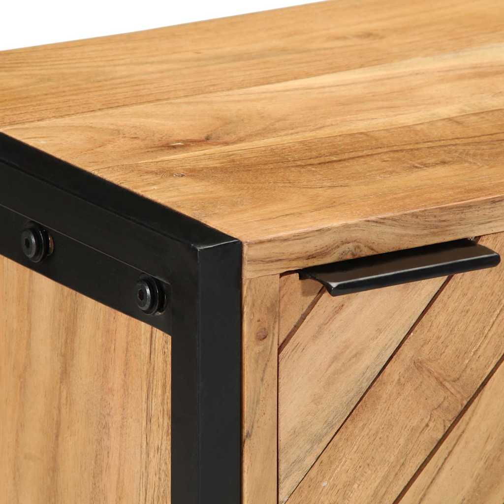 Bedside Cabinet Brown 40 x 30 x 50 cm Solid Acacia wood