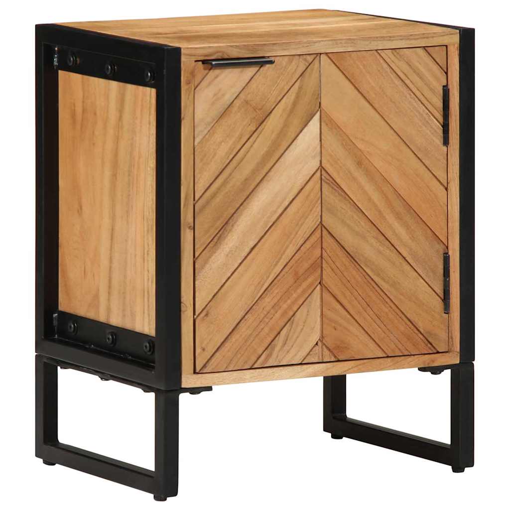 Bedside Cabinet Brown 40 x 30 x 50 cm Solid Acacia wood